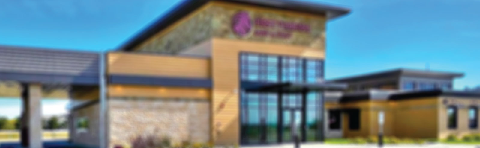 Blurred image of exterior of Billings, MT branch.