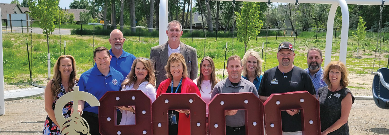 First Federal employees and members of Landon's Legacy.