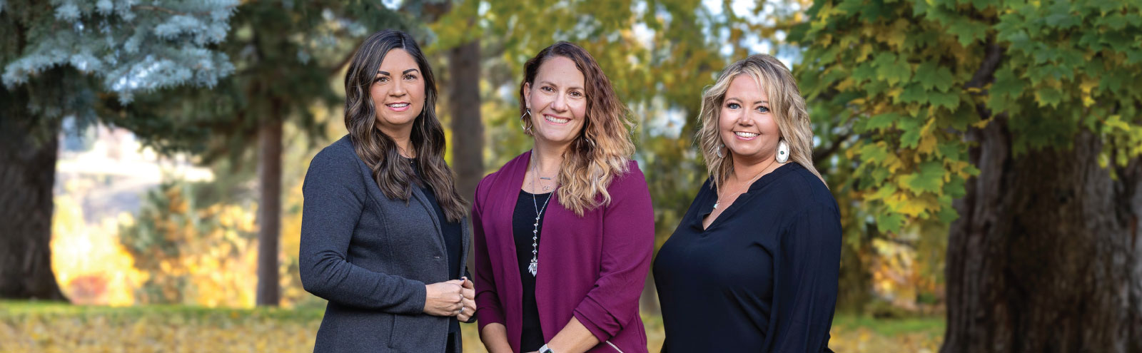 Wyoming lenders Stephanie Aggers, Nicole Pearce, and Maren Borsheim.
