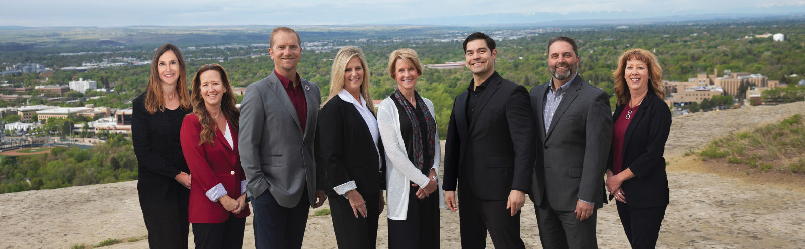 Group of First Federal Montana Team on the Billings Rims