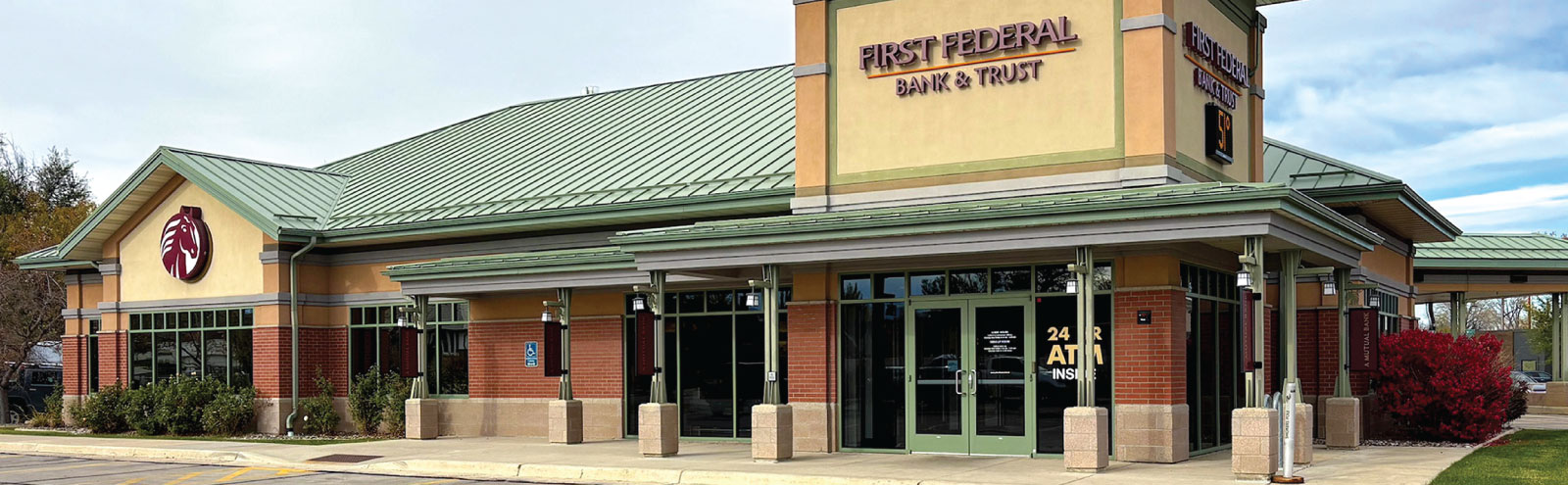 Exterior of Sheridan full-service branch.